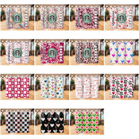 Load image into Gallery viewer, 31 Colorful Valentine Tumbler Wrap Designs Bundle JPG
