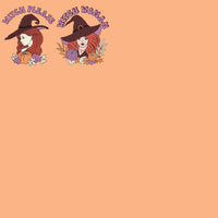 Load image into Gallery viewer, 13 Retro Halloween Witch Designs Bundle PNG
