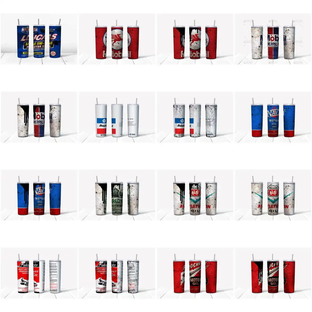44 Oil Brands Tumbler Wrap Designs Bundle JPG