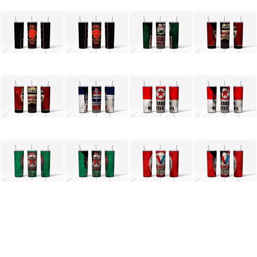 44 Oil Brands Tumbler Wrap Designs Bundle JPG