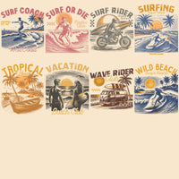 Load image into Gallery viewer, 19 Vintage Summer Beach Designs Bundle PNG
