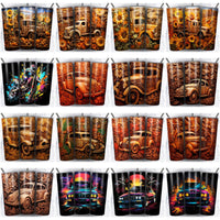 Load image into Gallery viewer, 85 Vintage Various Car Tumbler Wrap Designs Bundle JPG
