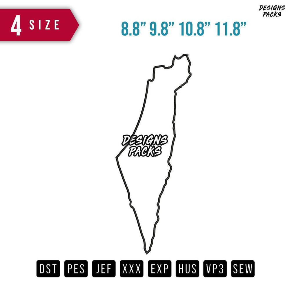 Plstn Line Embroidery Design