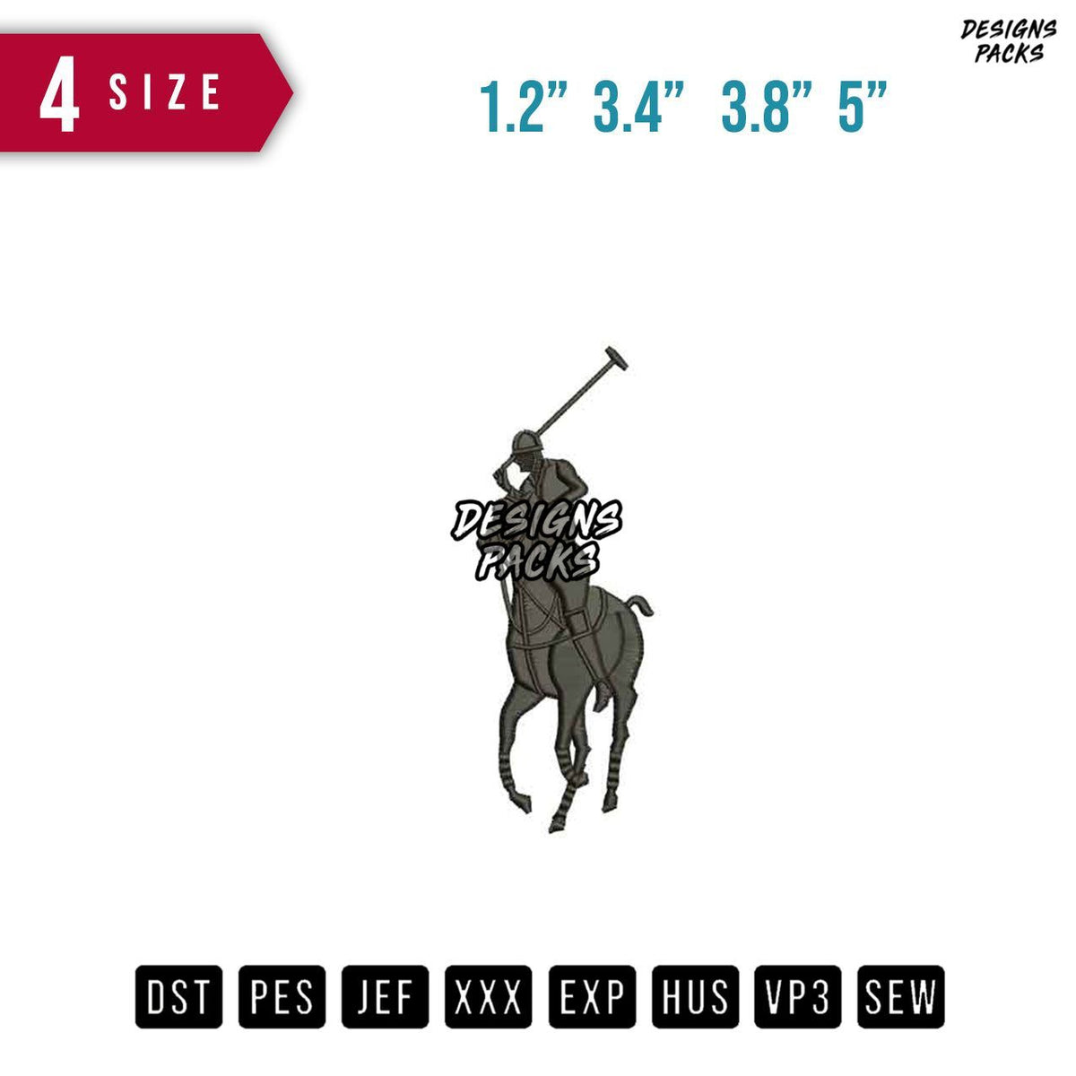 Polo Ralph Embroidery Design