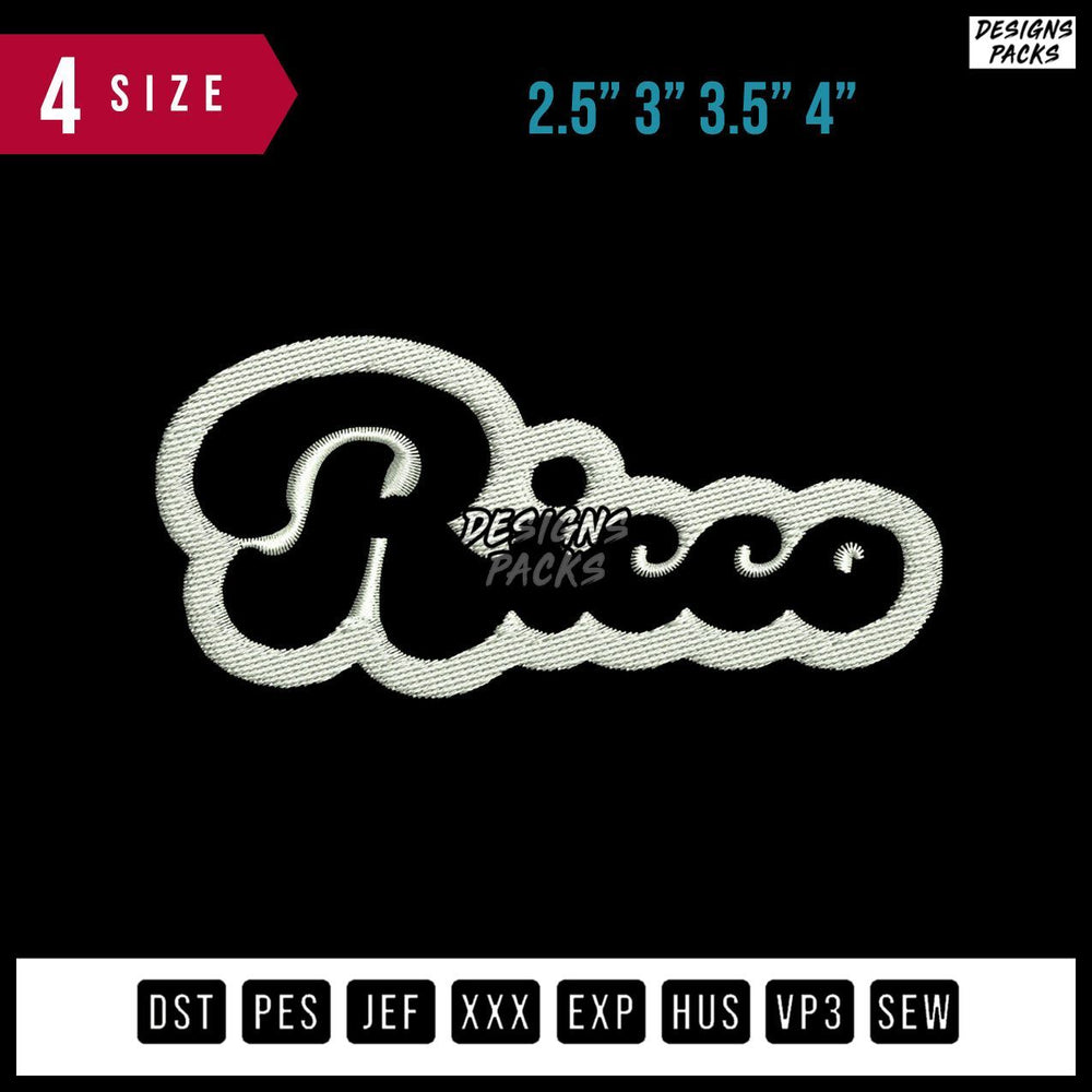 Ricco Embroidery Design