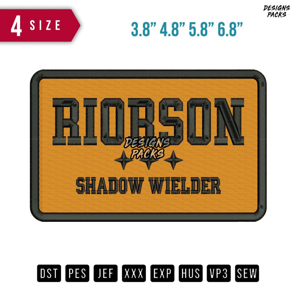 Riorson Embroidery Design
