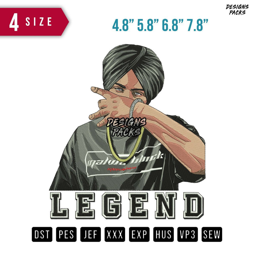 Sindhu Legend Embroidery Design