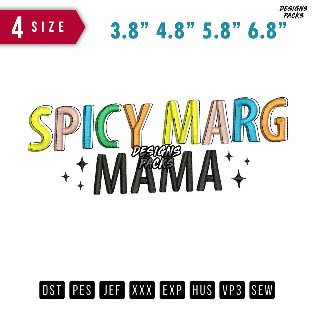 Spicy Embroidery Design