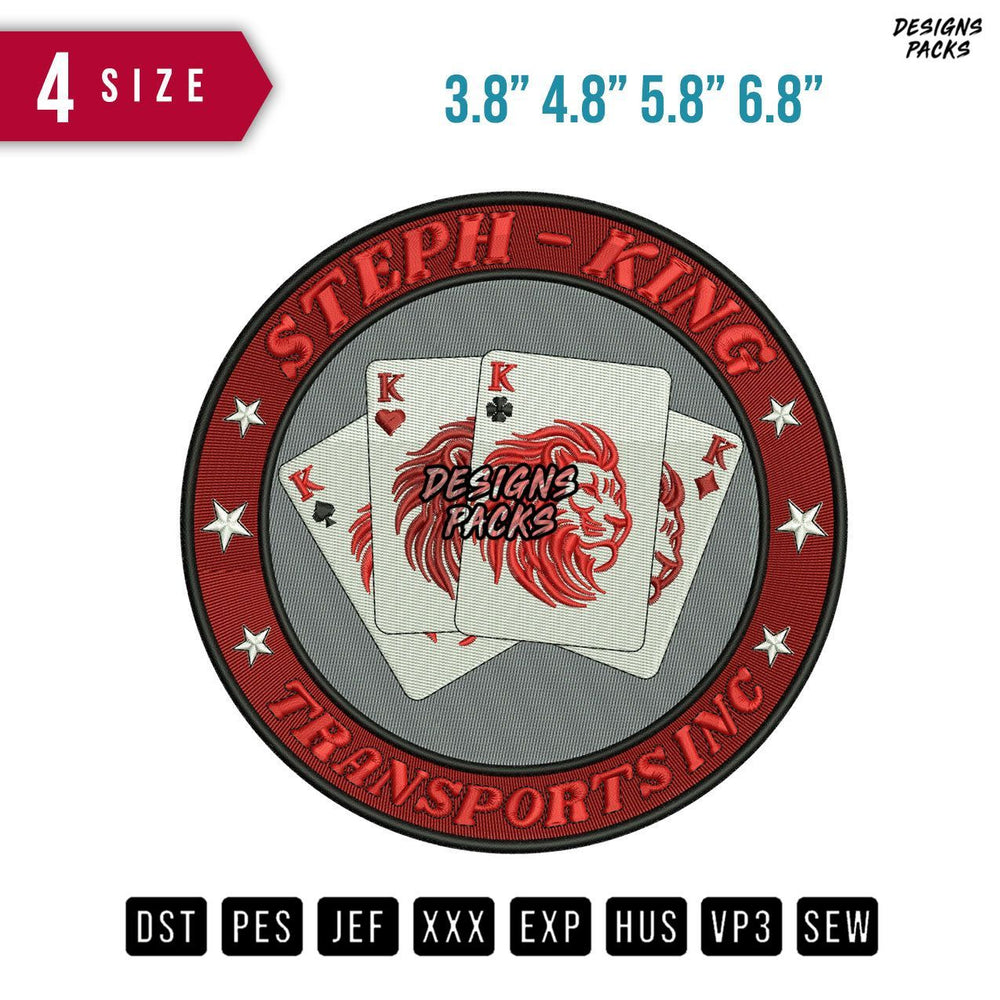 Steph King Embroidery Design
