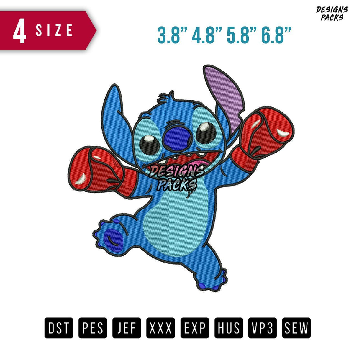 Stitch Sports Embroidery Design