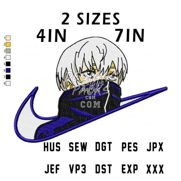 Toge Inumaki Anime Embroidery Design designspacks