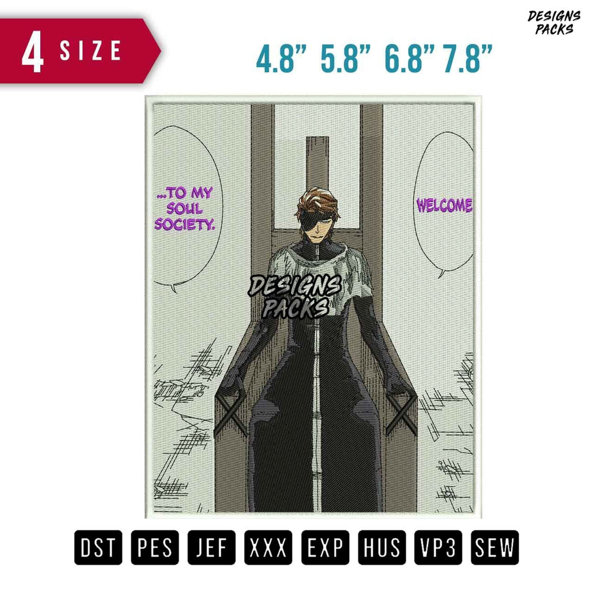 To my soul rec Embroidery Design