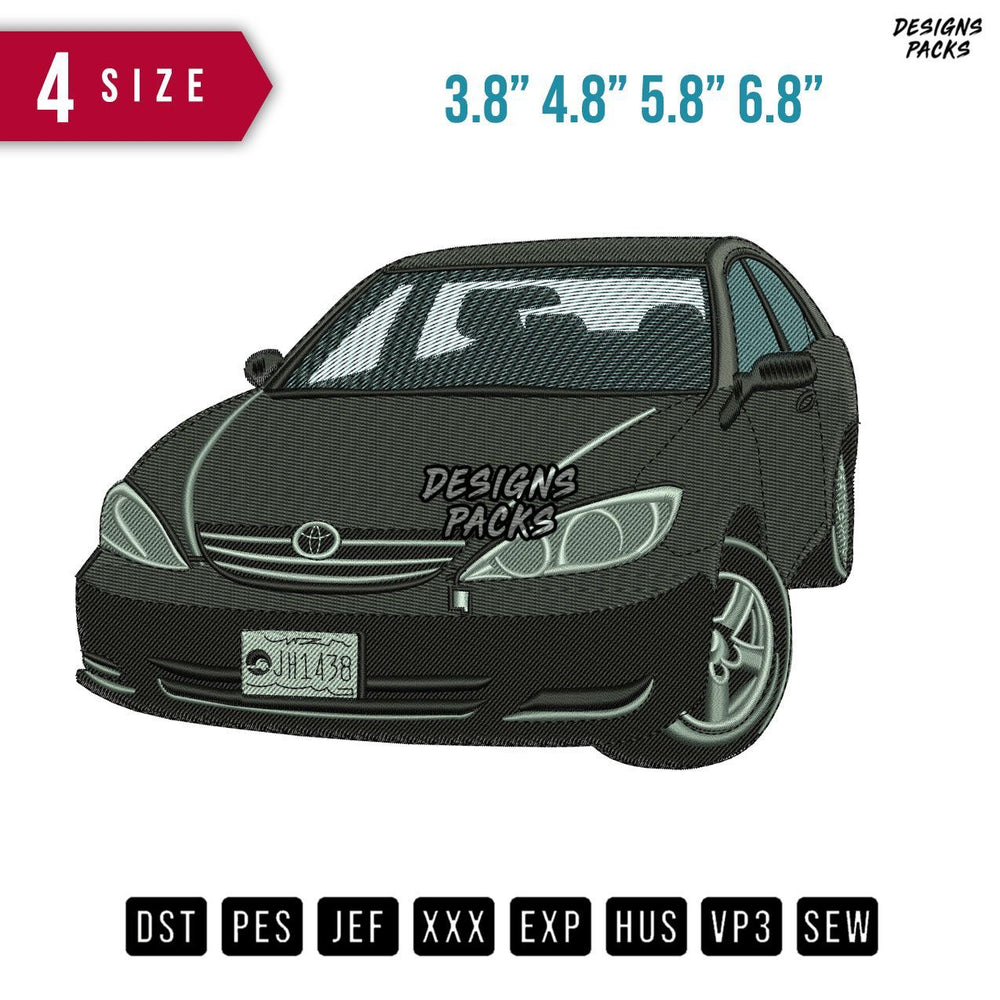 Toyota JH Embroidery Design