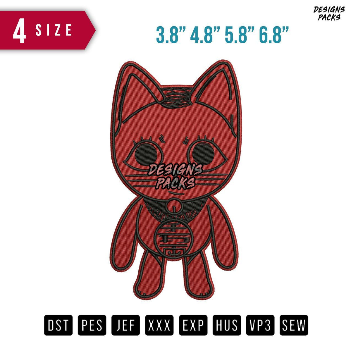 Turbo Granny Dandadan Embroidery Design