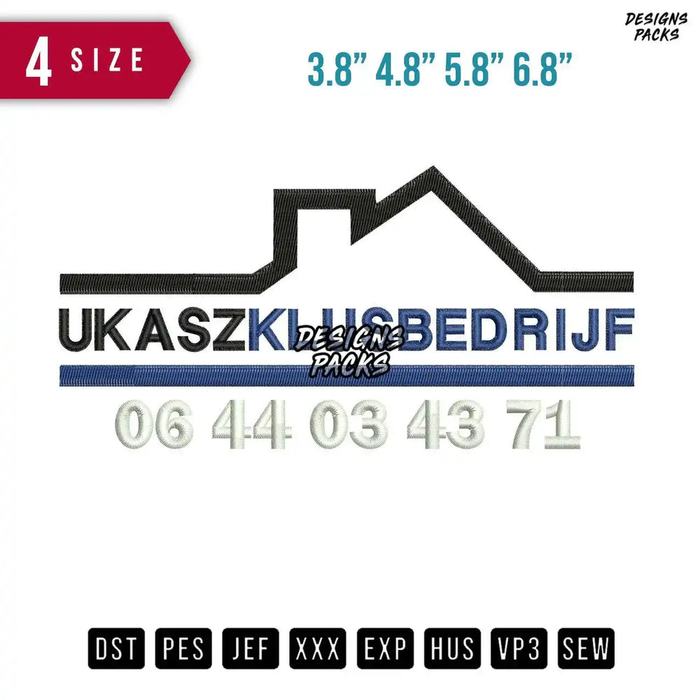 Ukasz Embroidery Design