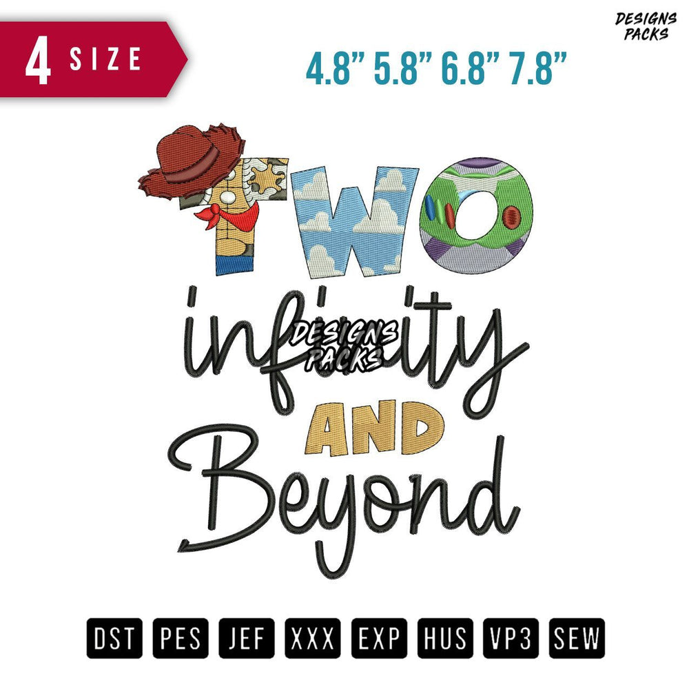 Woody Two Embroidery Design