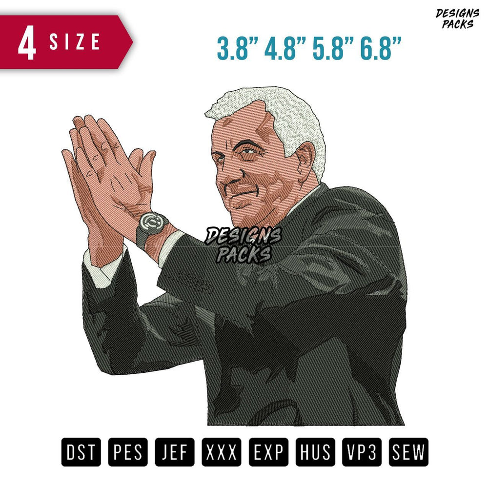 Zeljko Obradovic Embroidery Design