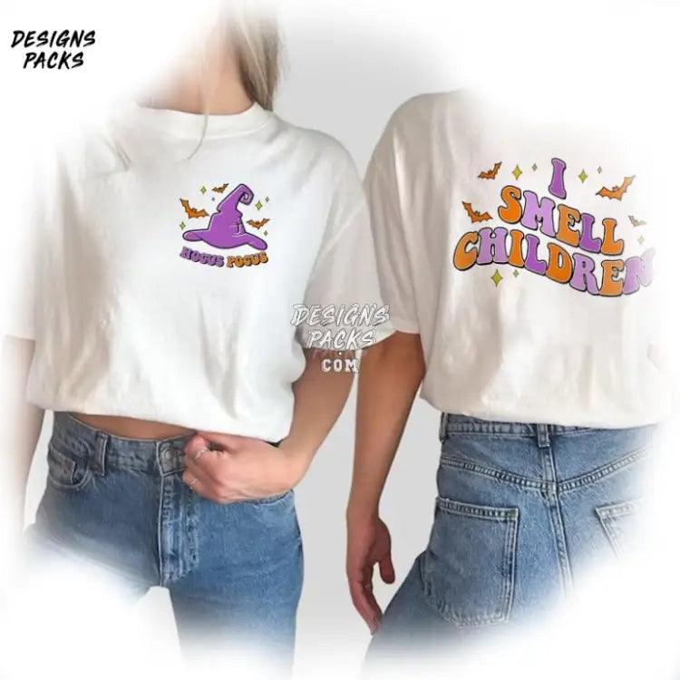 A Bunch Of Hocus Pocus Sanderson Sister I Smell Children Png Design