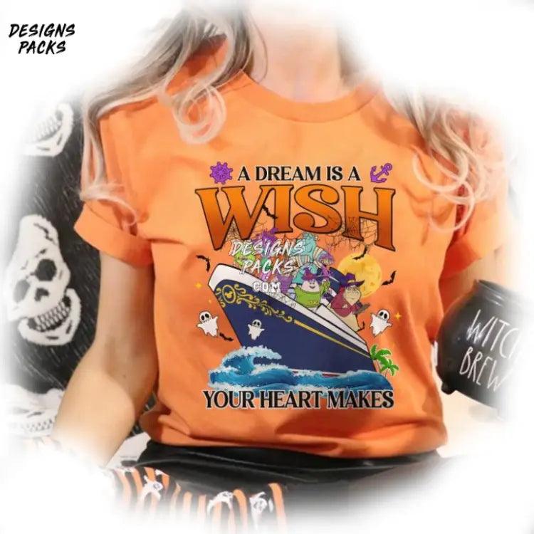 A Dream Is Wish Your Heart Makes Cartoon Halloween On The High Seas Monsters Incs Cruise Png Design