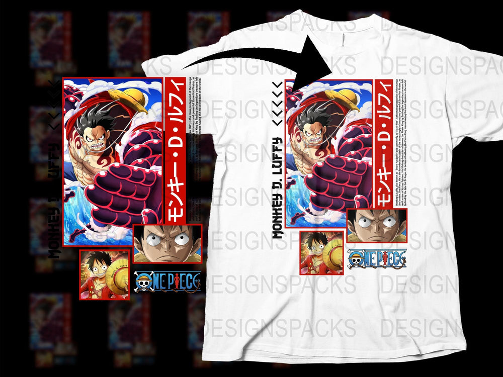 Anime T-Shirt One Piece Luffy Graphic Tee Fan Merch Colorful Shirt Comfortable Unisex Fit Manga Apparel Popular Design