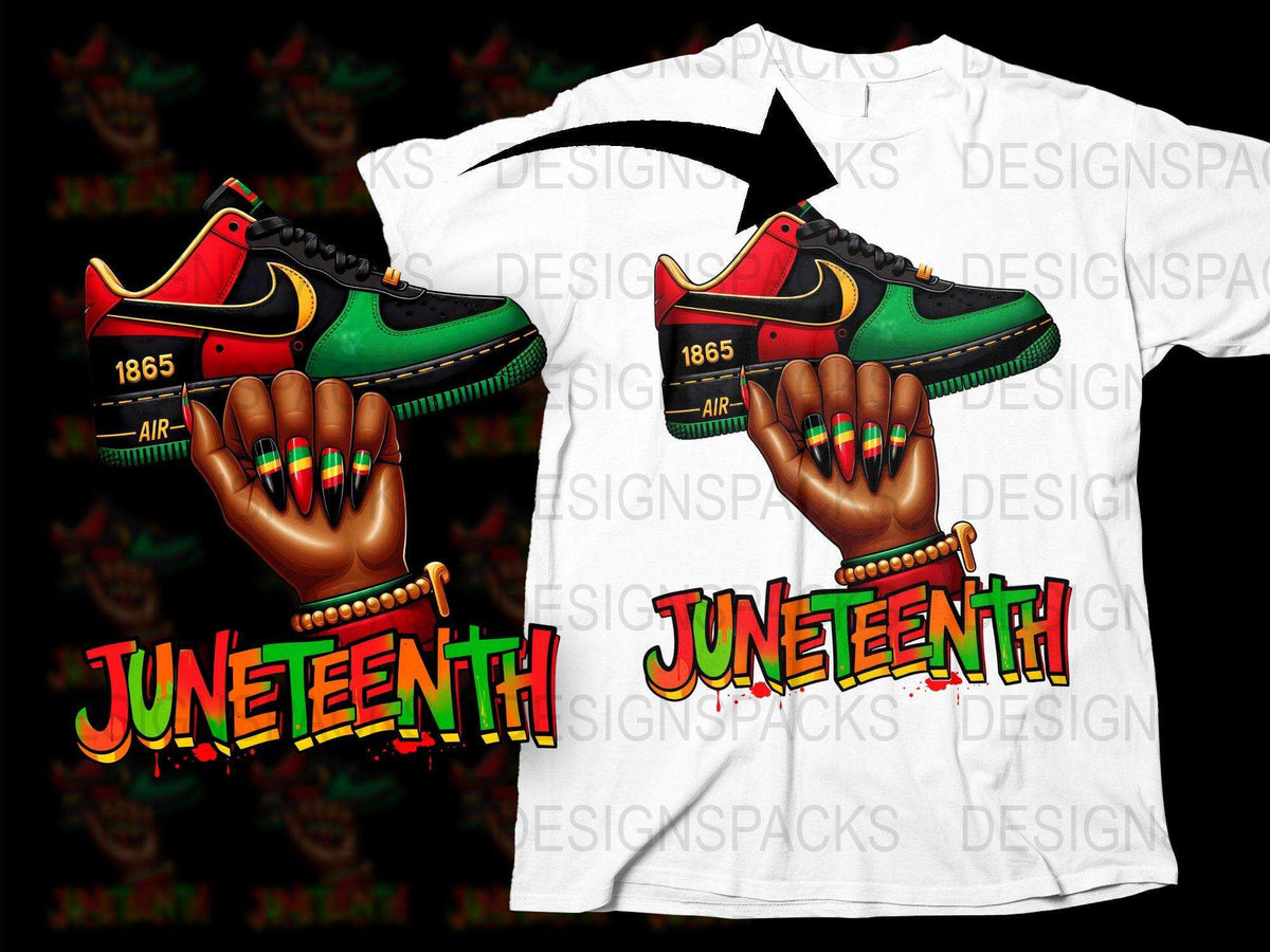 Juneteenth Celebration T-Shirt, Colorful Freedom Fist Design, African American History, Unisex Cotton Tee