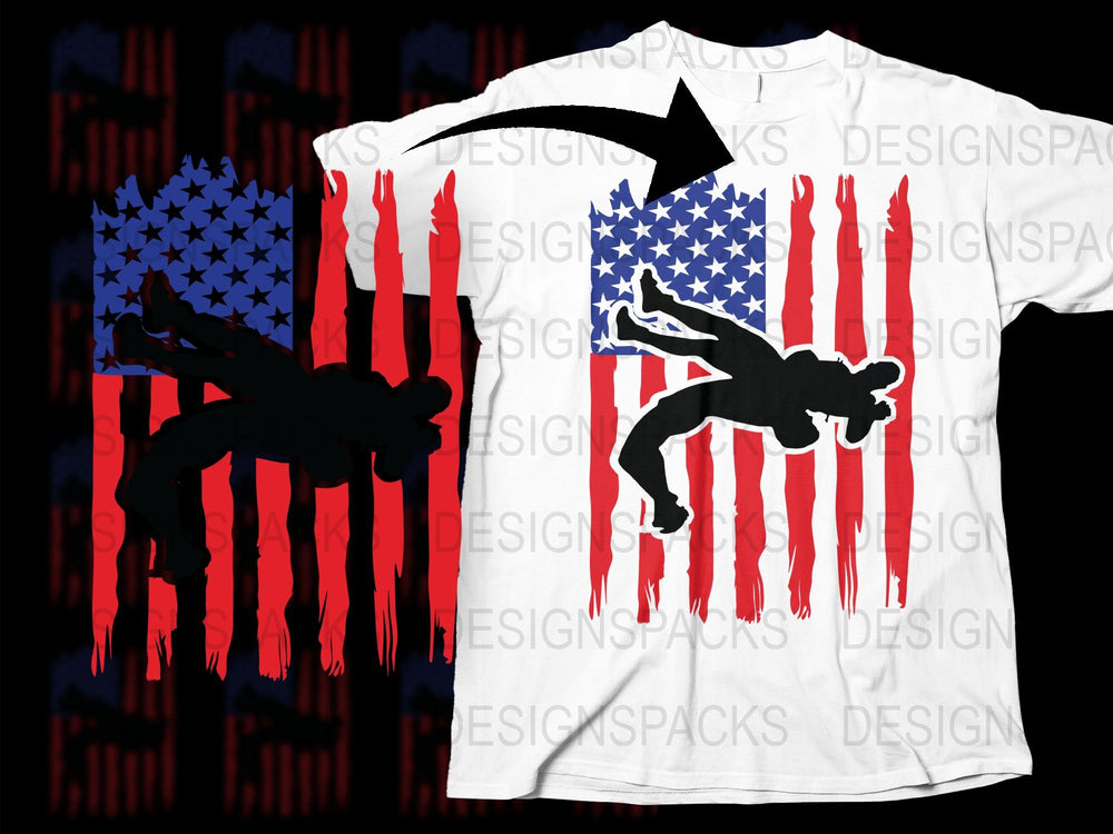 Patriotic USA Flag T-Shirt, Distressed American Flag, Military Silhouette, Men's Graphic Tee, Veteran's Day Apparel, Star Stripes Design