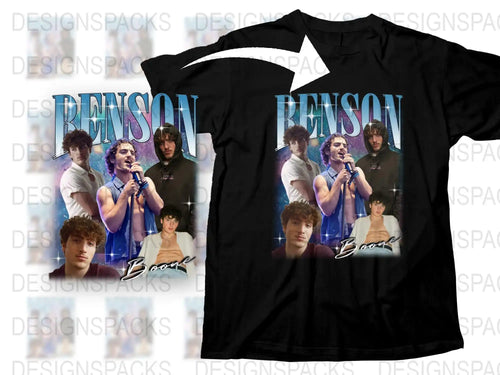Vintage Benson Band Graphic Tee, Retro Music Group T-Shirt, Classic Rock Concert Shirt