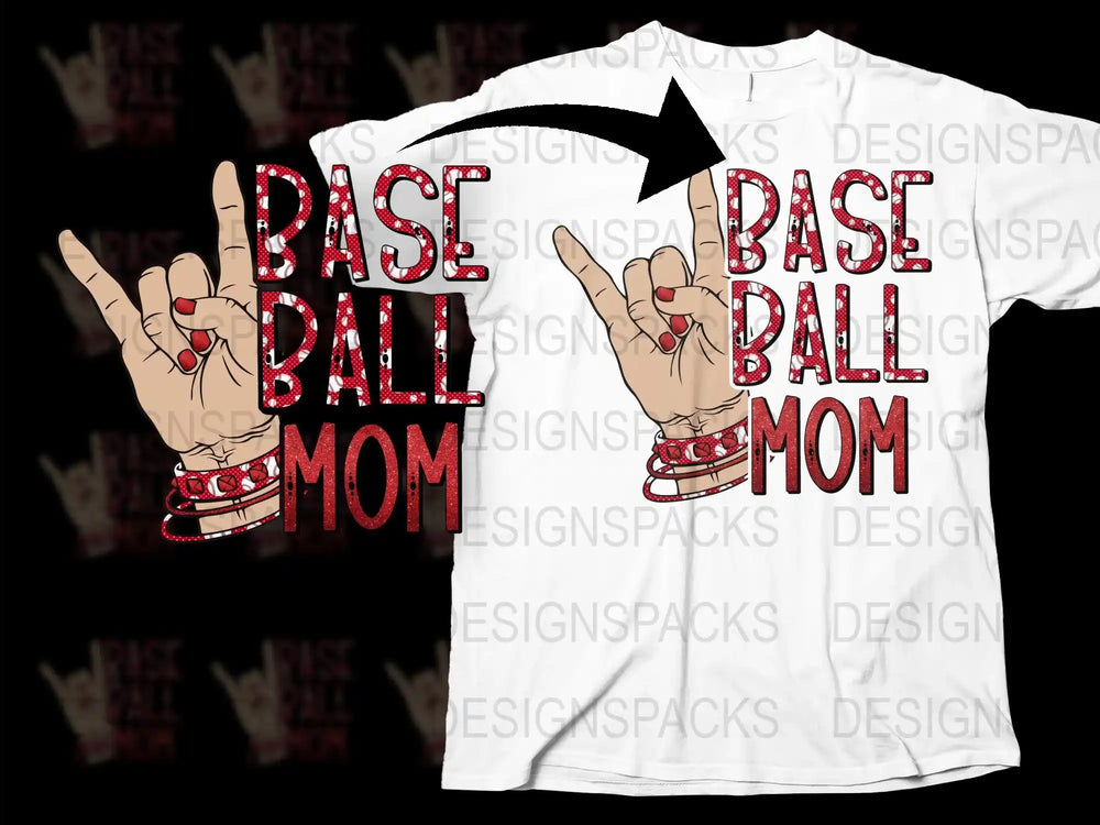 Baseball Mom T-Shirt, Rise Ball Mom Tee, Sports Fan Apparel, Mother's Day Gift, Casual Summer Top