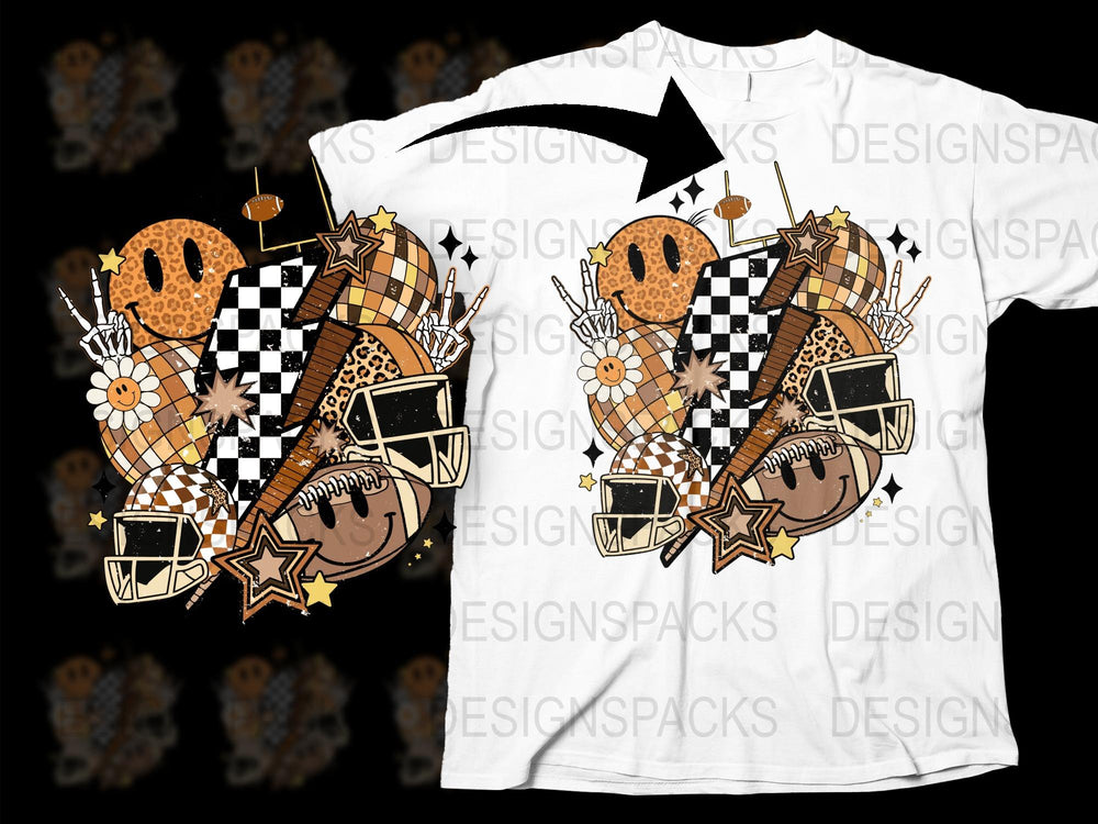 Trendy Graphic T-Shirt, Checkerboard and Floral Patterns, Hipster Streetwear, Unisex Fashion Top