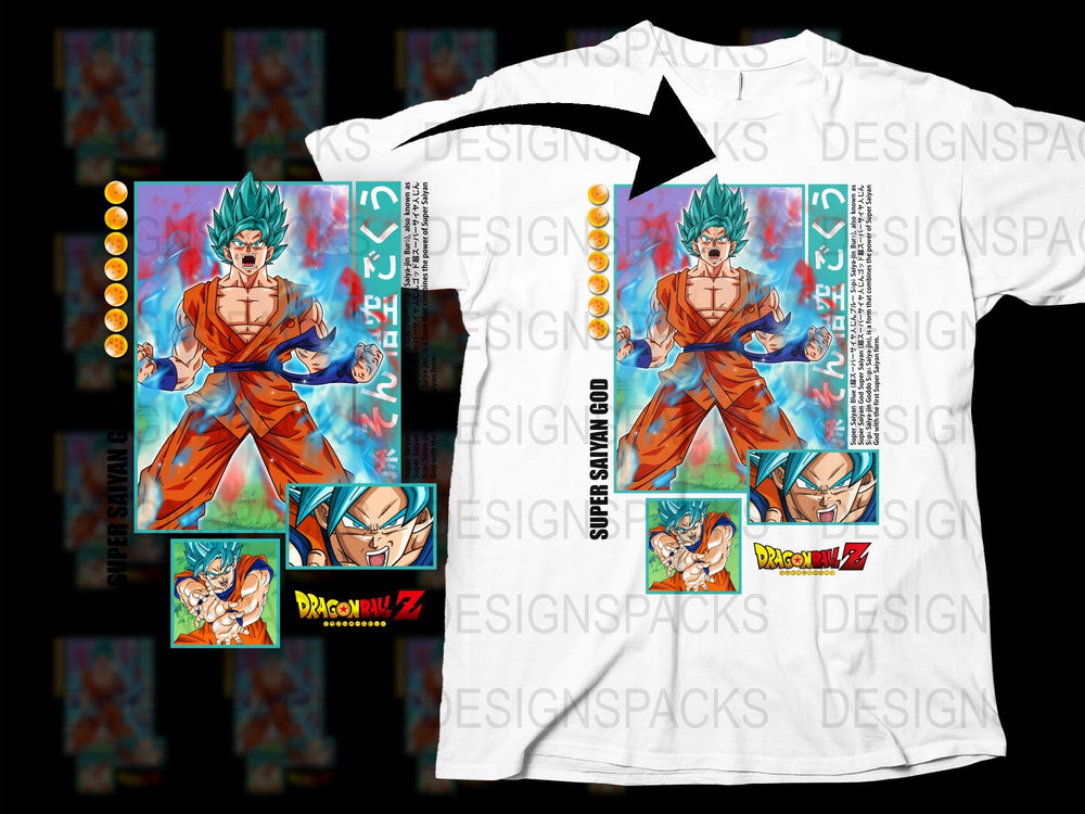 Dragon Ball Z T-Shirt, Super Saiyan Goku Anime Graphic Tee, Collector's Edition Unisex Shirt