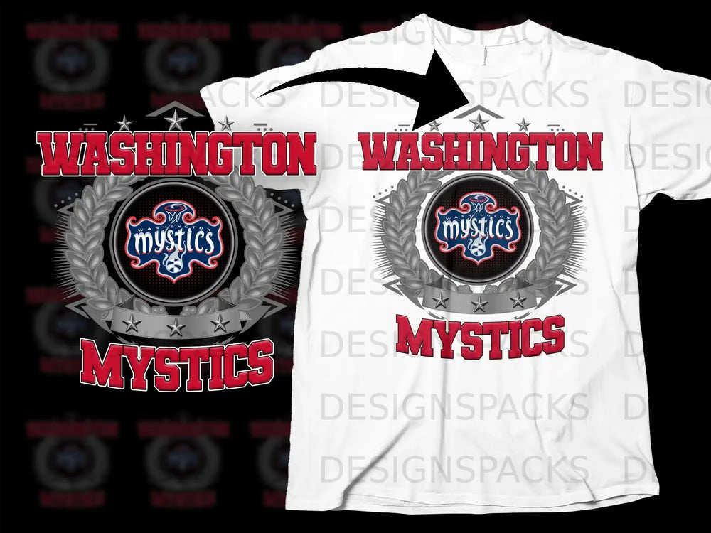 Washington Mystics Championship Logo Fan T-Shirt
