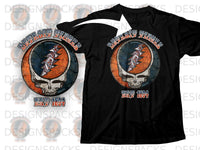 Load image into Gallery viewer, Detroit Tigers Vintage Skull Design T-Shirt
