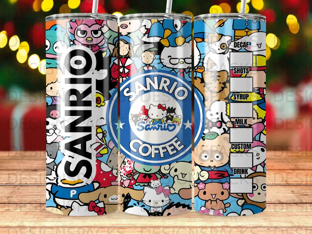 Sanrio Coffee Decaf Shots Syrup Milk Custom Drink product type