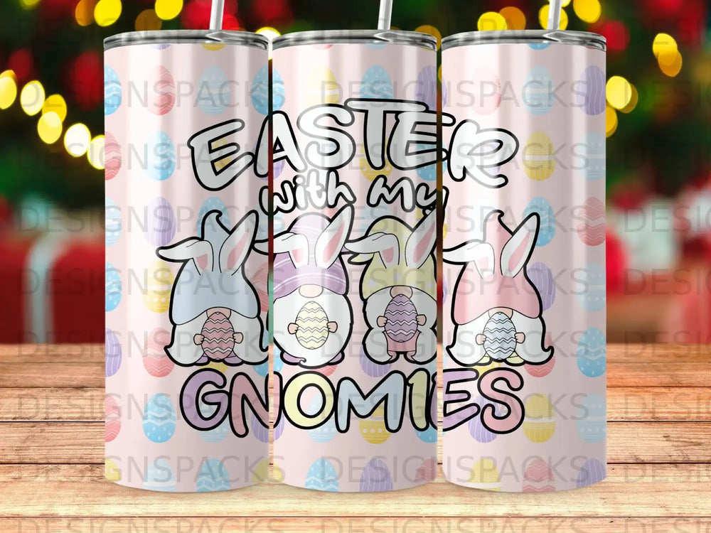 EASTER with my GNOMIES Bunny Gnomes Tumbler product type