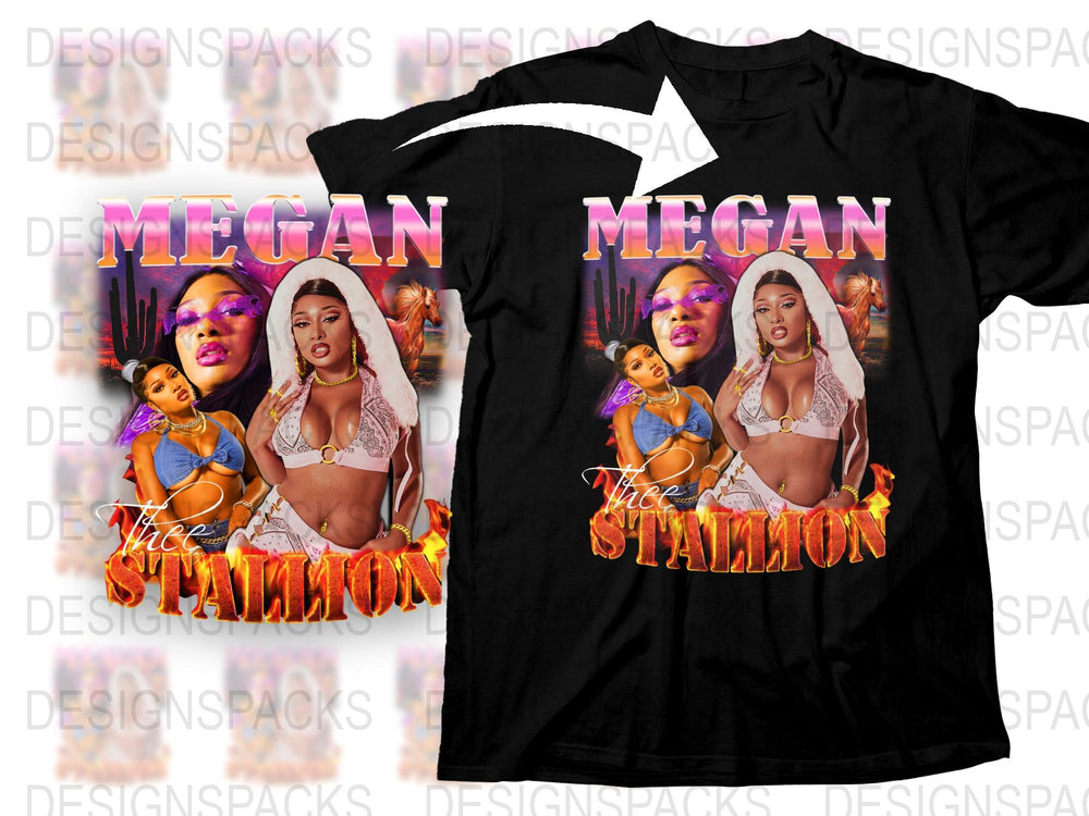 Megan Thee Stallion Graphic T-Shirt, Hip Hop Merch, Music Fan Tee, Trendy Artist Shirt