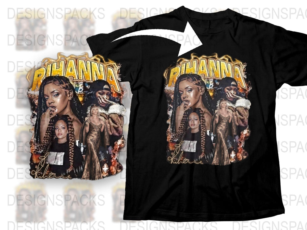 Graphic T-Shirt with Female Artist Portrait, Urban Style Tee, Hip Hop Fashion, Streetwear Apparel, Music Fan Shirt Gift