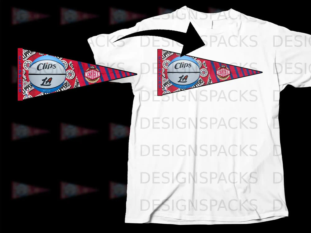 Los Angeles Clippers NBA Western Conference T-shirt