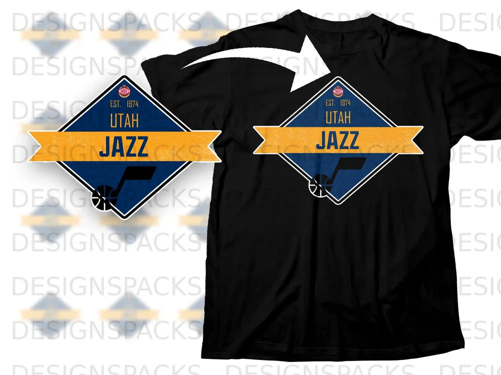 Utah Jazz 1974 Western Conference T-shirt