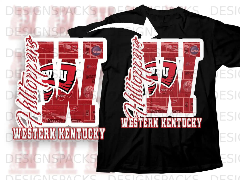 Western Kentucky Hilltoppers T-shirt for Fans