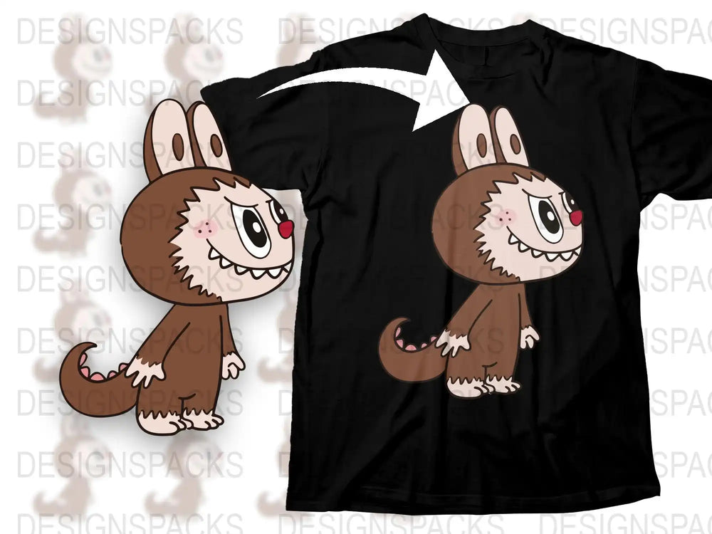 Cute Cartoon Chipmunk T-Shirt, Funny Animal Graphic Tee, Unisex Kids and Adult Sizes, Soft Cotton Shirt