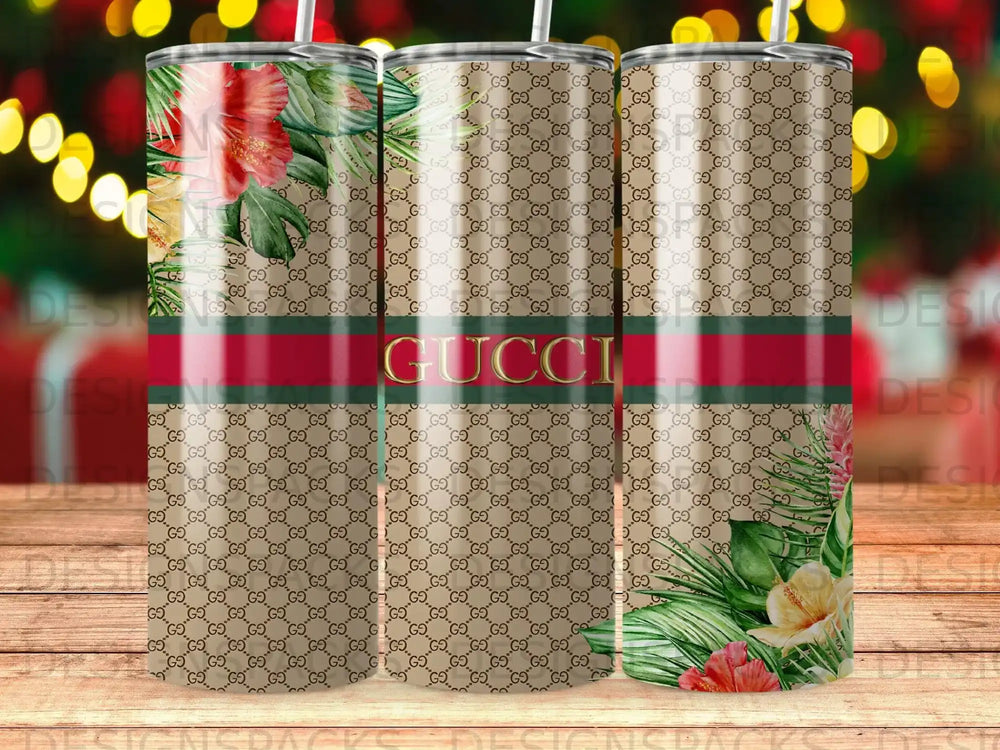GUCCI GG Monogram Tropical Flower Red Green Stripe product type