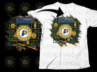 Load image into Gallery viewer, Indiana Pacers Basketball Team Fan T-Shirt
