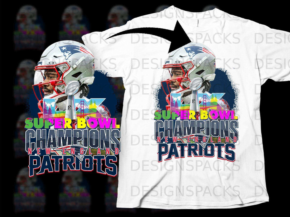 Super Bowl Champions New England Patriots T-Shirt