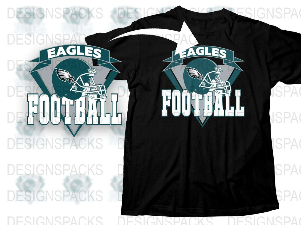 Philadelphia Eagles Football T-Shirt, NFL Team Sports Apparel, Fan Gift Idea