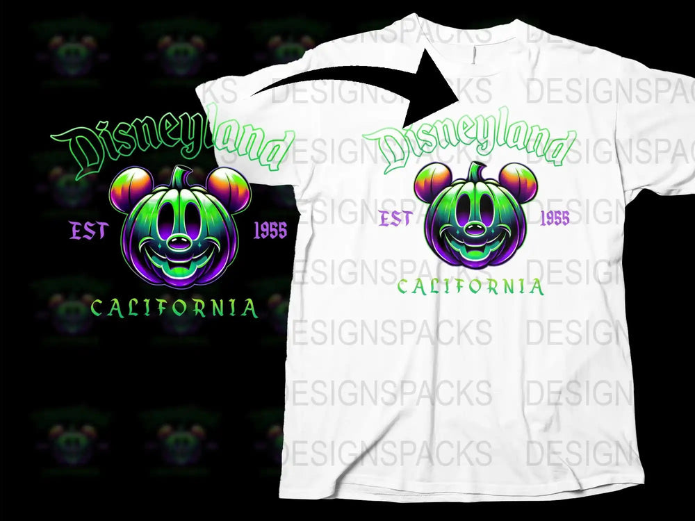 Disneyland California Est 1955 T-Shirt, Vintage Inspired Mickey Mouse Graphic Tee, Unisex Fashion Clothing