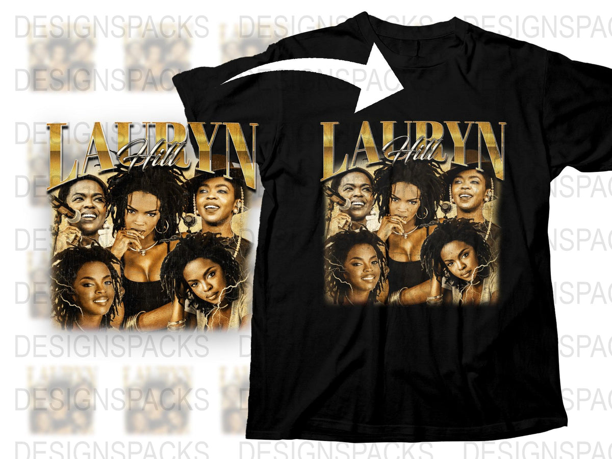Lauryn Hill Graphic T-Shirt, Vintage Inspired Hip Hop Tee, 90s Music Icon Apparel, Unisex Fashion Top