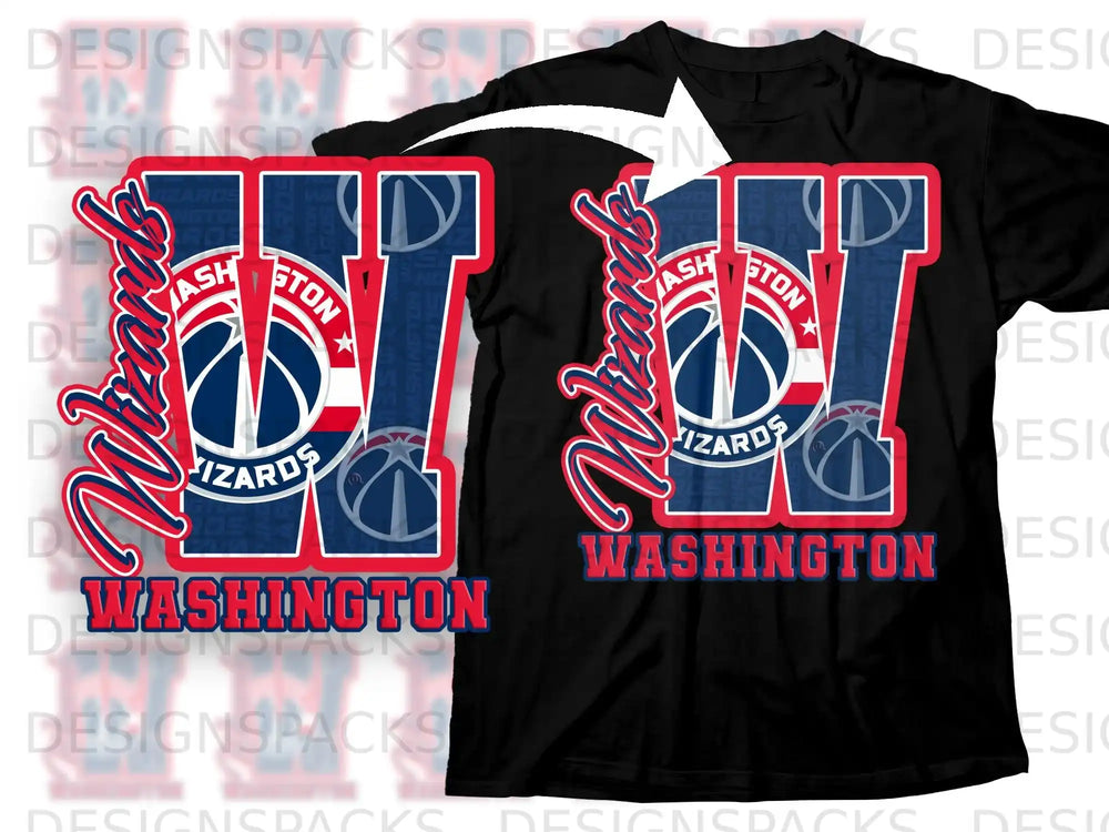 Washington Wizards Fan Apparel Graphic Tee