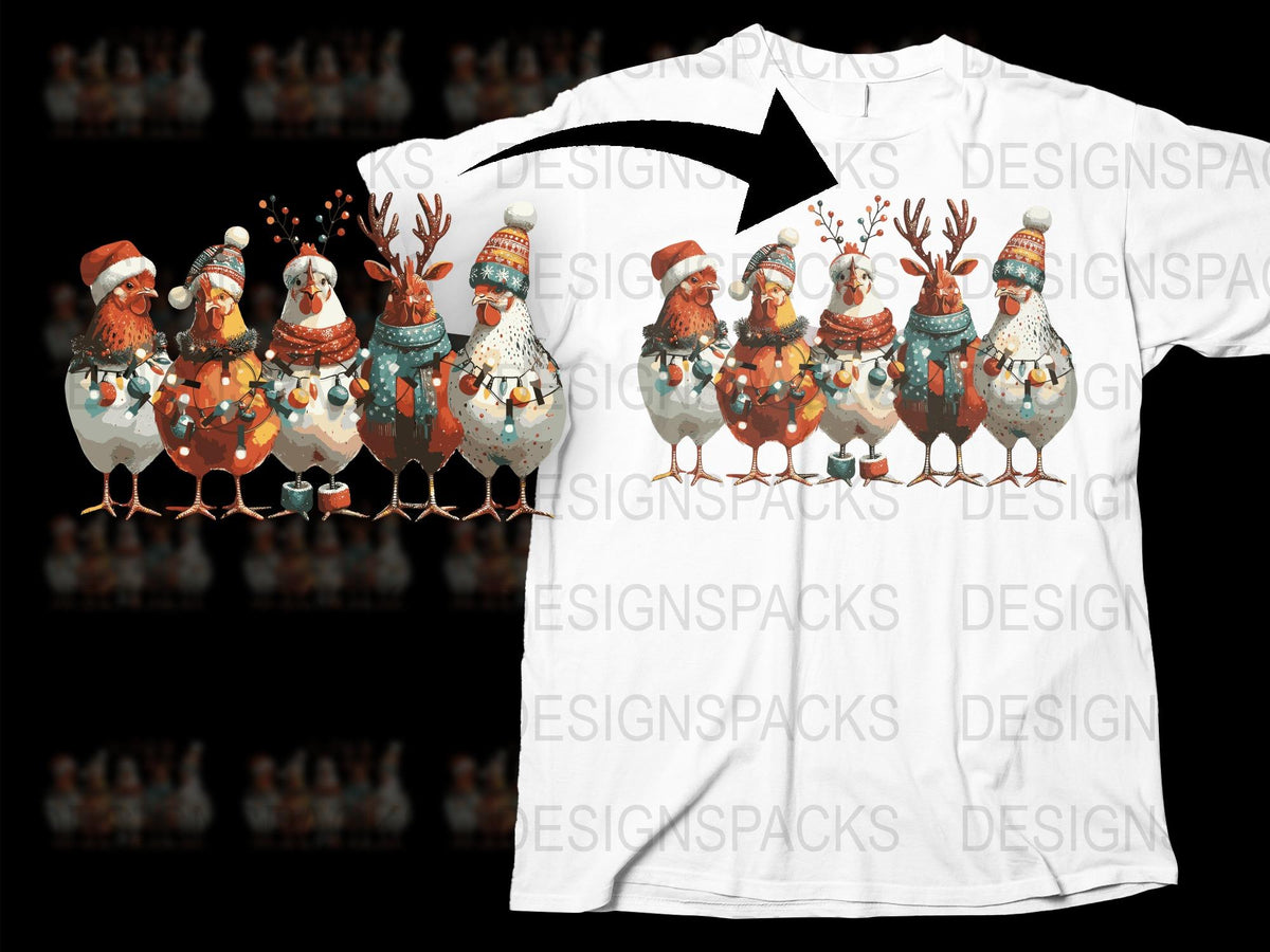 Festive Christmas Santa and Snowman T-Shirt, Holiday Graphic Tee, Colorful Winter Apparel for All Ages