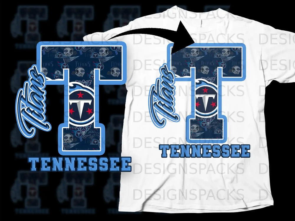 Tennessee Titans Logo T-Shirt Design for Fans