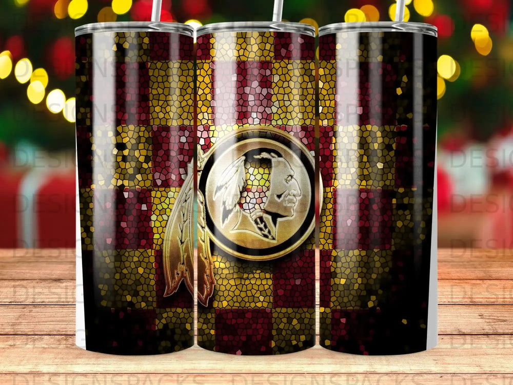 Washington Redskins Stained Glass Checkerboard product type